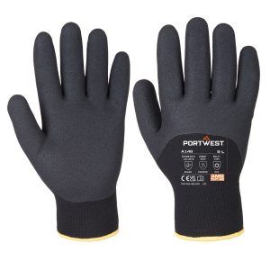 A146 Cold 15 Nitrile Sandy 3/4 Dipped Glove