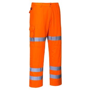 RT49 Hi-Vis Three Band Work Trousers