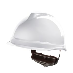 V-Gard 520 non-vented Helmet Fas-Trac III PVC